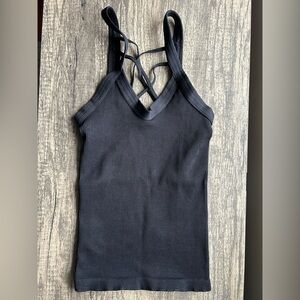 Free People FP Movement Happiness Runs Strappy Long Crop.  NWOT.  Size: M/L